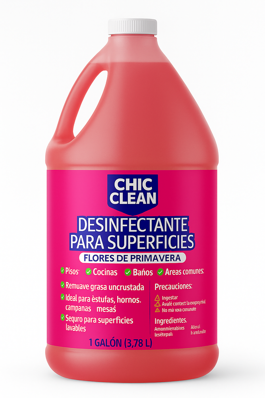 Desinfectante de Superficies Aroma Floral – Chic Clean