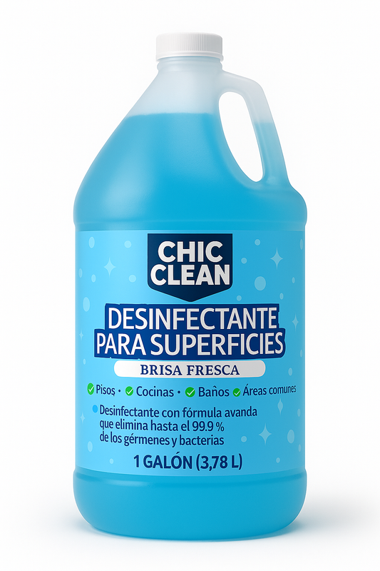 Desinfectante de Superficies Aroma Brisa Fresca– Chic Clean